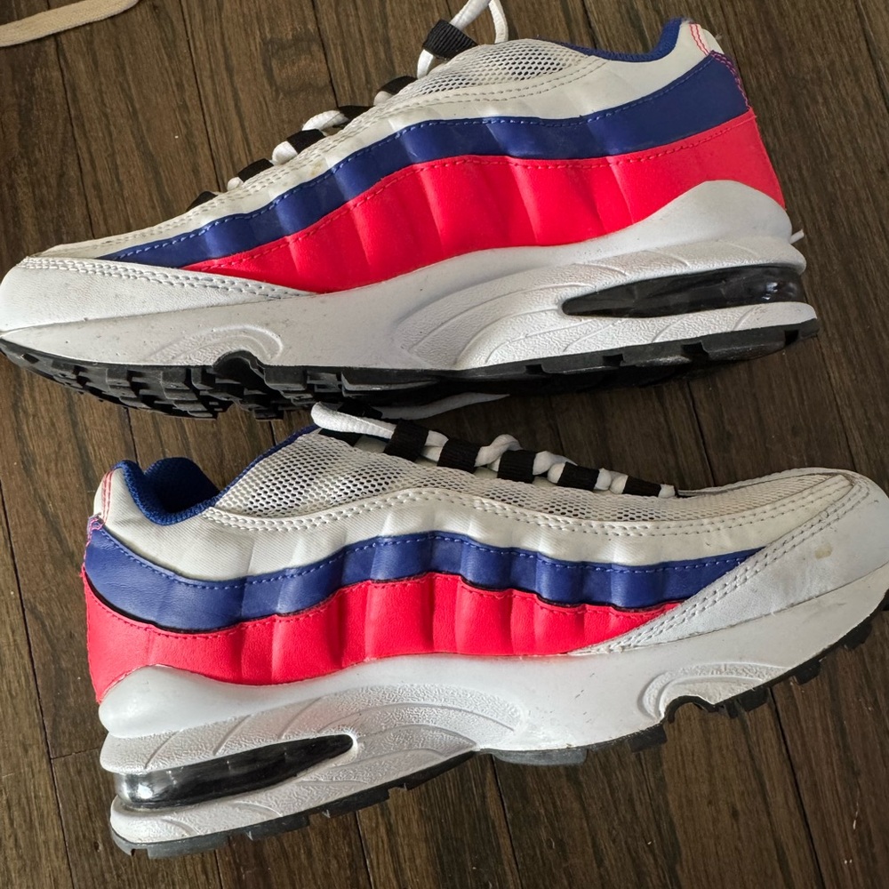 Nike Blue and White Sneakers